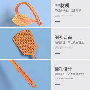 大号加长塑料苍蝇拍手动灭蚊神器厨房家用耐用打蚊子工具实用选择