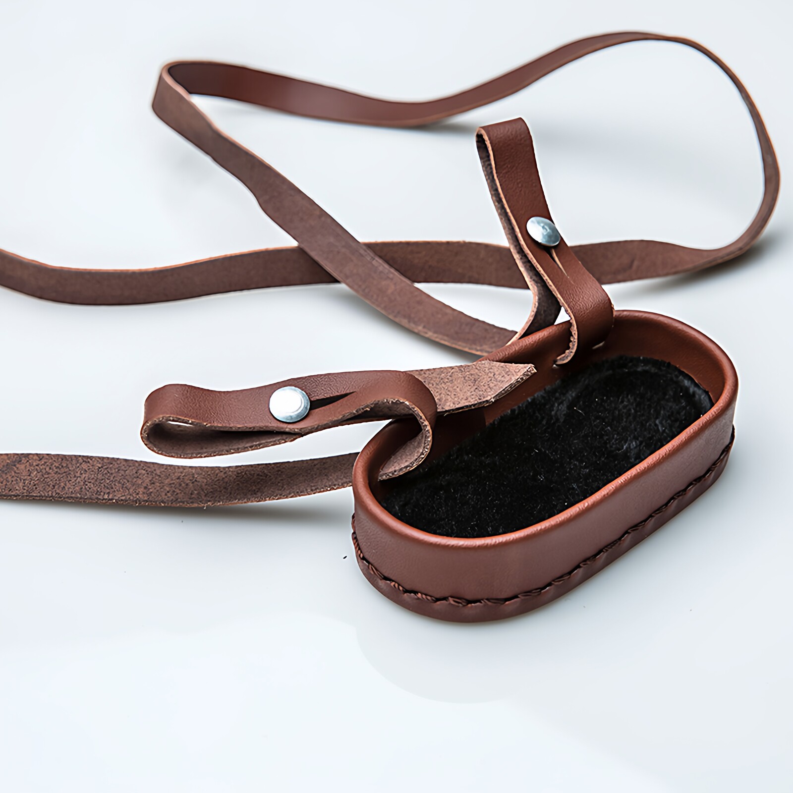 298厂62式8倍双筒望远镜皮盖挂带8x30目镜盖皮挂绳一套防灰护目