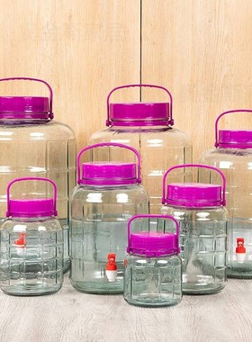 泡酒玻璃瓶食品级酒罐专用酒瓶空瓶泡菜坛子家用腌菜罐酒坛玻璃罐