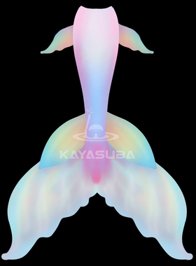 KAYASUBA轻氧系列烫金美人鱼鱼尾潜水泳衣海洋馆拍摄泳衣鱼皮