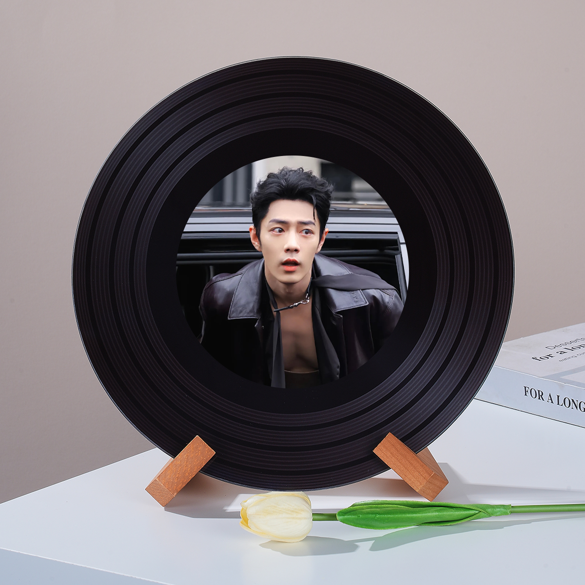 明星周边可定制高档黑胶唱片摆件