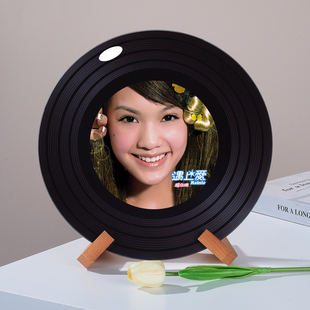 杨丞琳周边黑胶唱片摆件杂志架电视柜格子陈列摆件创意生日礼物