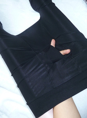 春秋男士尿口钢丝面膜防勾丝冰丝滑爽大码连裤袜打底裤女紧身秋裤