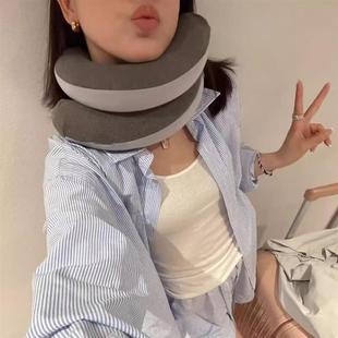 百变U型枕360度可调节记忆棉折叠枕任意造型女生旅行护颈办公靠枕