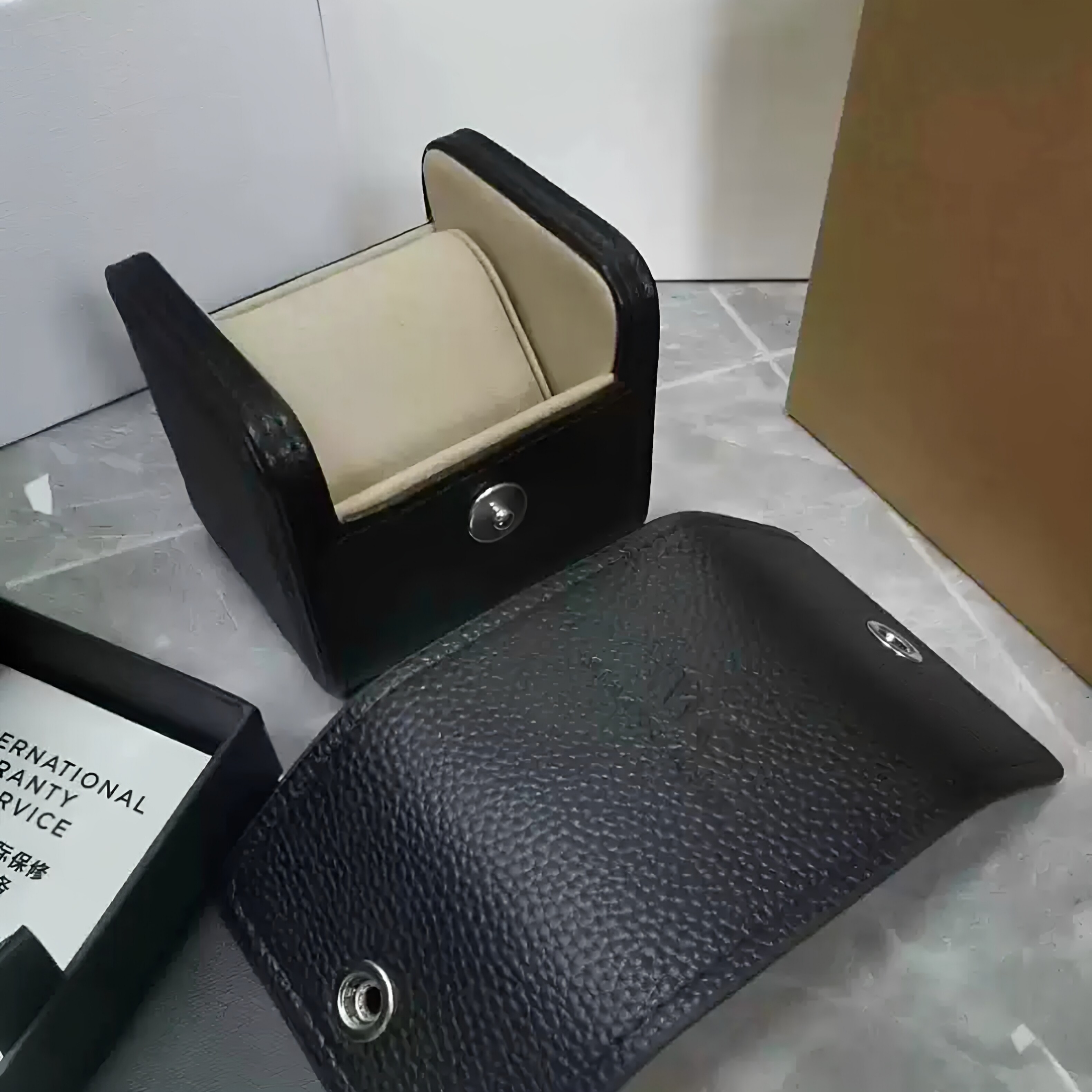 大牌LOGO手表盒 铂涛菲诺小王子葡萄牙包装盒说明书礼袋全套表盒