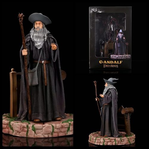 魔戒 戒灵 甘道夫 指环 灰袍巫师 模型 魔杖之精灵 盒装手办