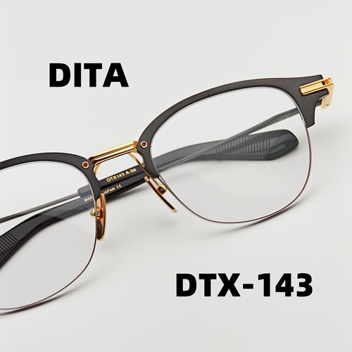 DITA眼镜框日本手造钛金属近视镜架男轻方框复古光学眼镜女DTX424