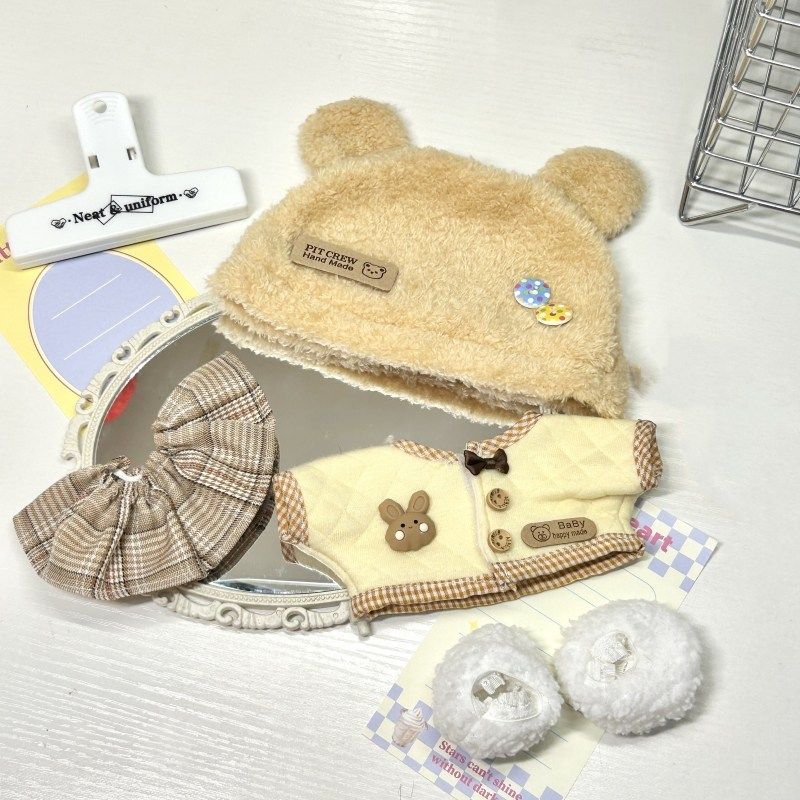 黄油小熊兔司 20cm棉花娃娃女娃衣 无属性棉花娃娃换装衣服现货,模玩/动漫/周边/娃圈三坑/桌游,棉花娃娃/毛绒玩具娃衣,淘宝优惠券,粉丝福利购,淘宝优惠卷