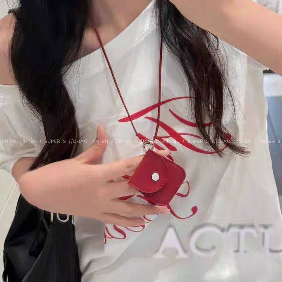 韩国ins项链百搭零钱包包挂件