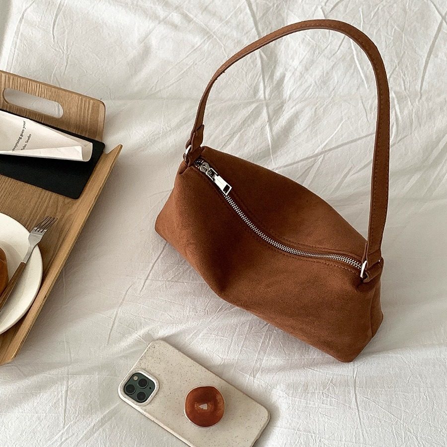 腋下包女百搭秋冬新款女士单肩包