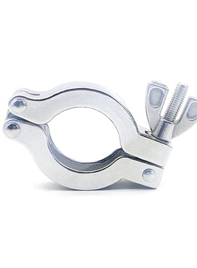 法兰盖真空法兰卡箍容器快换赌片DIN28403管卡定做GB4982304保险