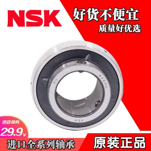 进口NSK轴承ER SER 204 205 206 207 12 14 15 16 18 19 20 22 23
