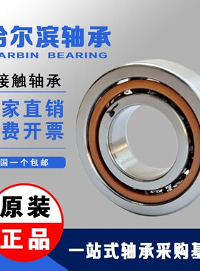 HRB哈尔滨配对轴承7218 7219 7220 7222 7224 7226ACTA/P5 P4 DBB