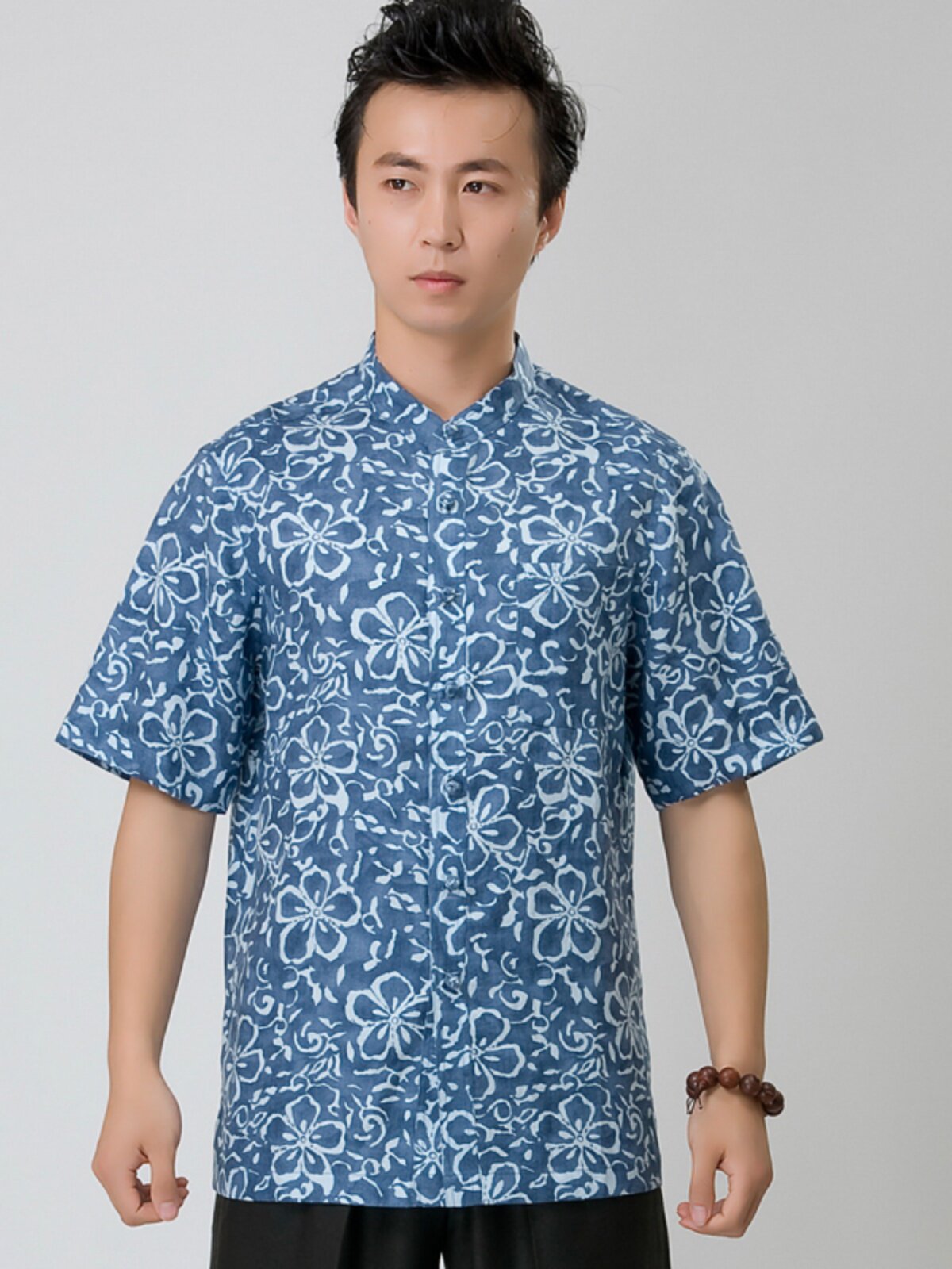 SUMMER LINEN THIN SHORT SLEEVE T-SHIRT MENS LOOSE HALF-SLEEVED CHINESE STYLE TANG COSTUME MENS RETRO TREND COTTON LINEN CHINESE STYLE MEN
