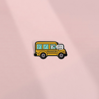 上车吧好朋友字母创意汽车胸针金属徽章衣服包装饰笔袋挂件配饰