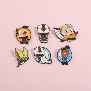 降世神通周边胸针金属徽章男女个性创意衣服配饰包包挂件装饰勋章