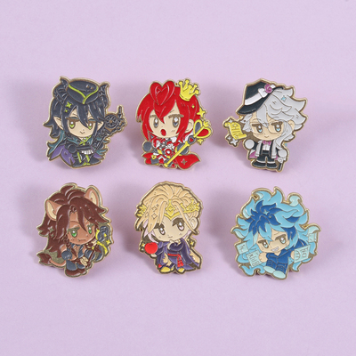2026新款迪士尼扭曲仙境周边胸针 动漫游戏珐琅徽章 个性穿搭配饰