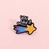 星星创意胸针金属徽章男女背包勋章扣针配饰品