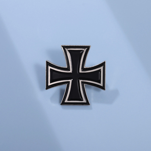 复古普鲁士德国金属铁十字胸针挂件苏维挨德意志纪念饰品勋章配饰