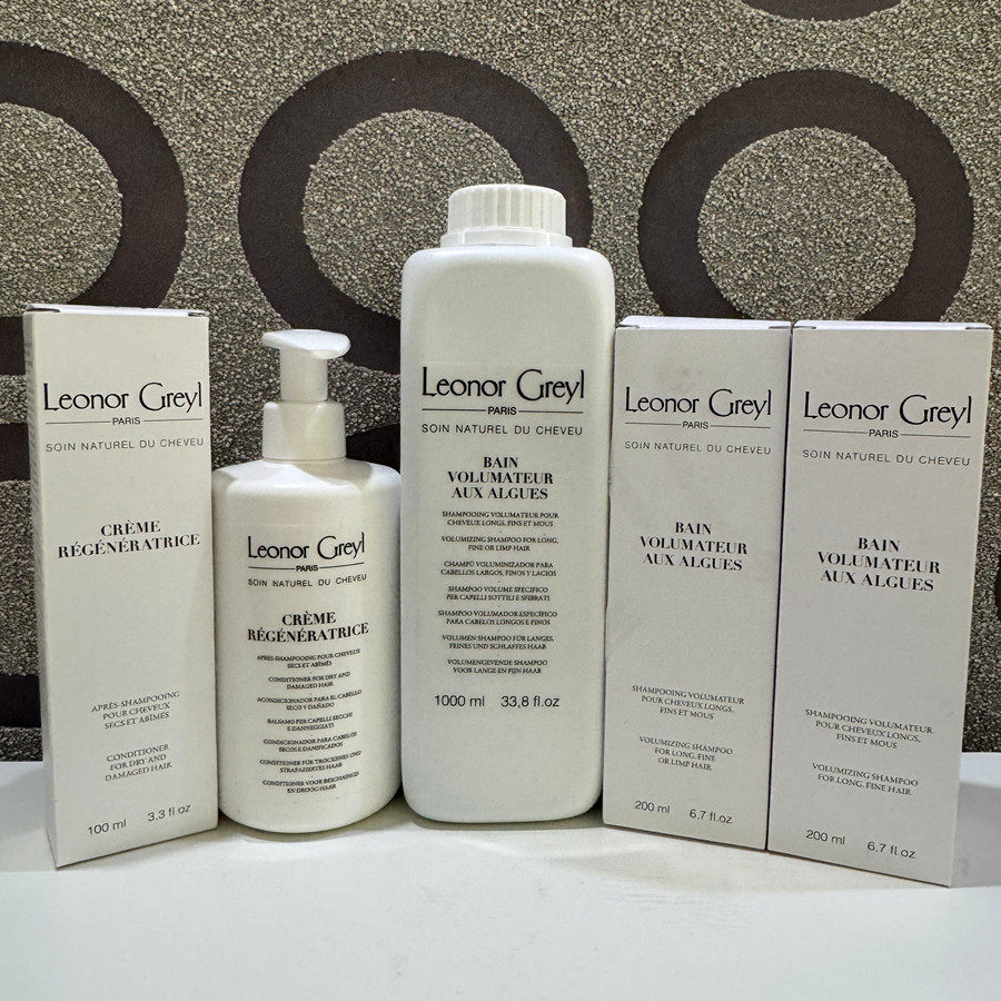 法国leonor greyl LG海藻丰盈洗发露 无硅油改善软塌滋养顺滑蓬松