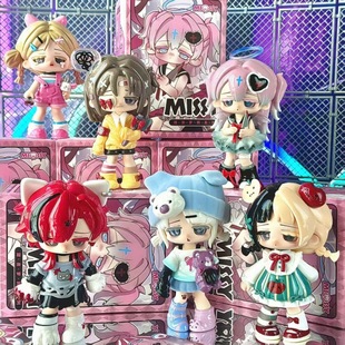 玩乐寻潮Missy甜丧萝莉系列盲盒潮玩手办杀戮天使可爱公仔摆件礼
