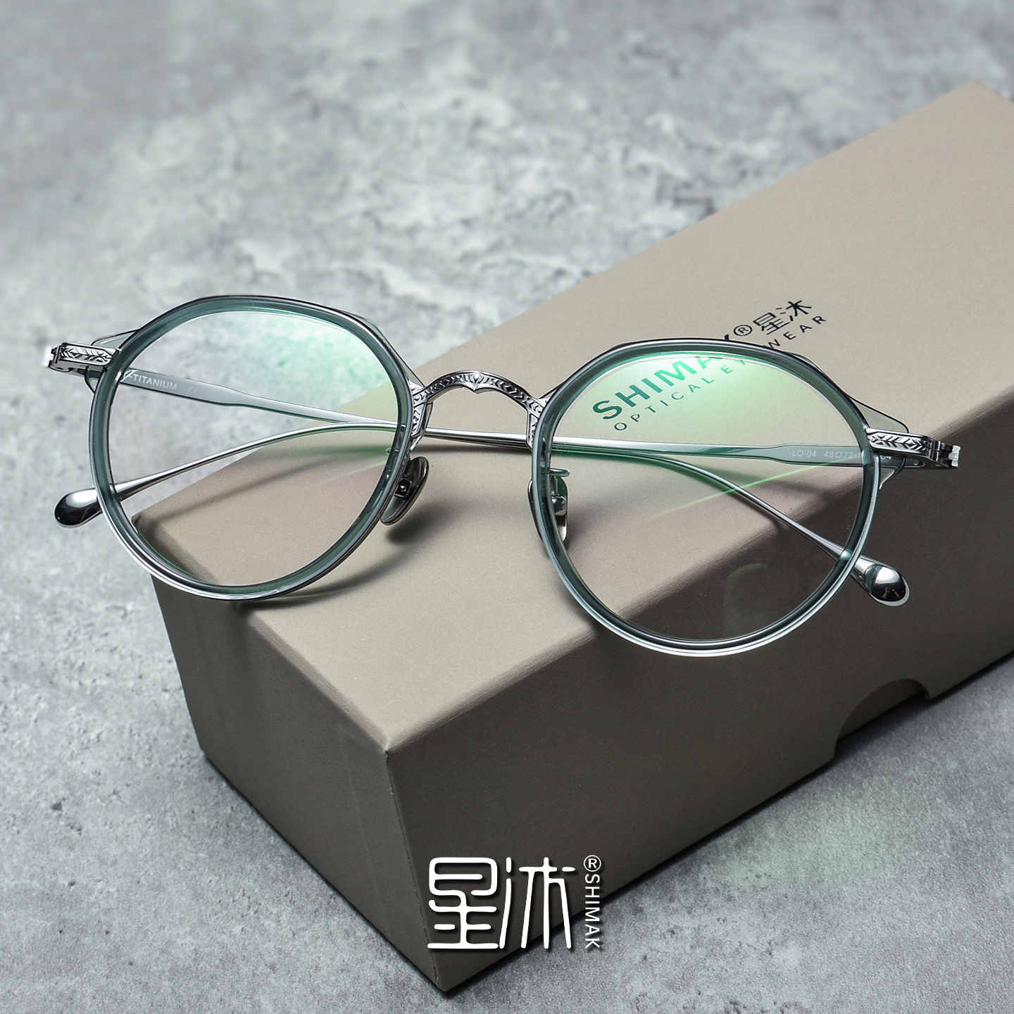 超轻复古梨形眼镜框女款文艺近视方形文艺舒适素颜显瘦全框防蓝光