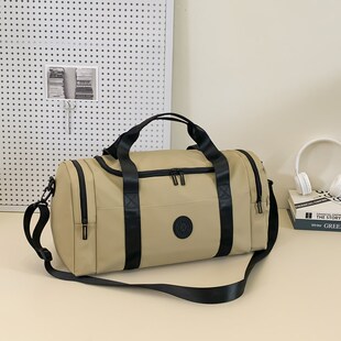诗穆大容量手提旅行包男女干湿分离健身包轻便多功能斜挎包