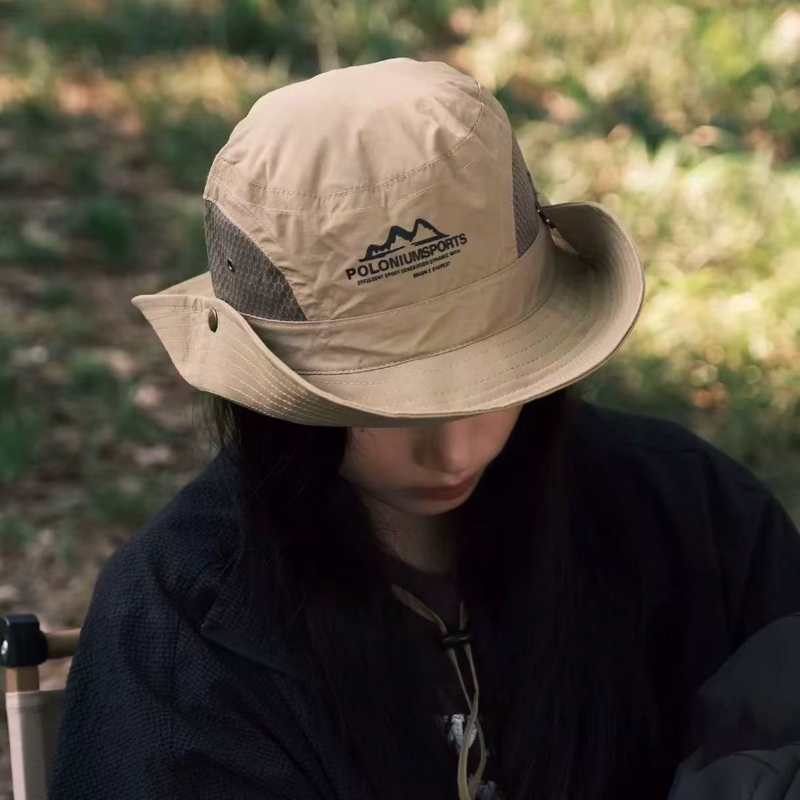 山系男女夏季户外露营徒步登山钓鱼防晒遮阳帽渔夫帽防紫外线