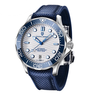 Pagani伯佳尼商务防水自动机械手表夜光不锈钢日历防水男士表