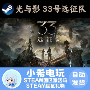 Steam 光与影：33号远征队 正版游戏激活码CDKEY 好友礼物 国区PC
