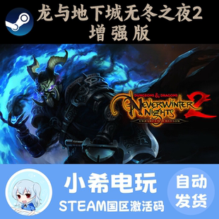 Steam 龙与地下城无冬之夜2:增强版 正版游戏激活码CDKEY 国区PC