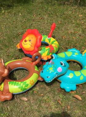 INTEX正品儿童游泳圈腋下圈 58221动物浮圈 救生圈 宝宝3岁~6岁