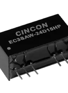 EC3SAW-48S15HP 幸康 18-74V转15V转0-200mA 3W DC-DC转换器