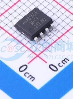 低功耗双极性运算放大器 AS358AMTR-G1 SO-8  电子元件原装正品