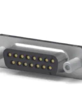 747299-2 TE泰克连接器RECP FRNT MTL SHL15 standard mntg holes