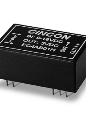 EC4AB04HT 幸康 9-18V转±12V转±230mA 5.52W DC-DC转换器
