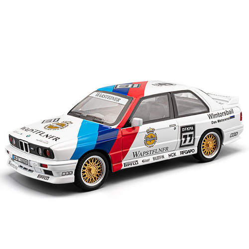 新款 车致1:24M3赛道版合金仿真汽车模型男孩车载摆件跨境玩具