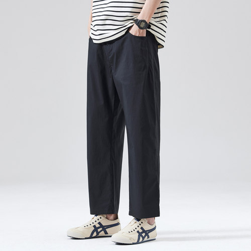 CHANMONTH夏季薄款冰丝休闲裤