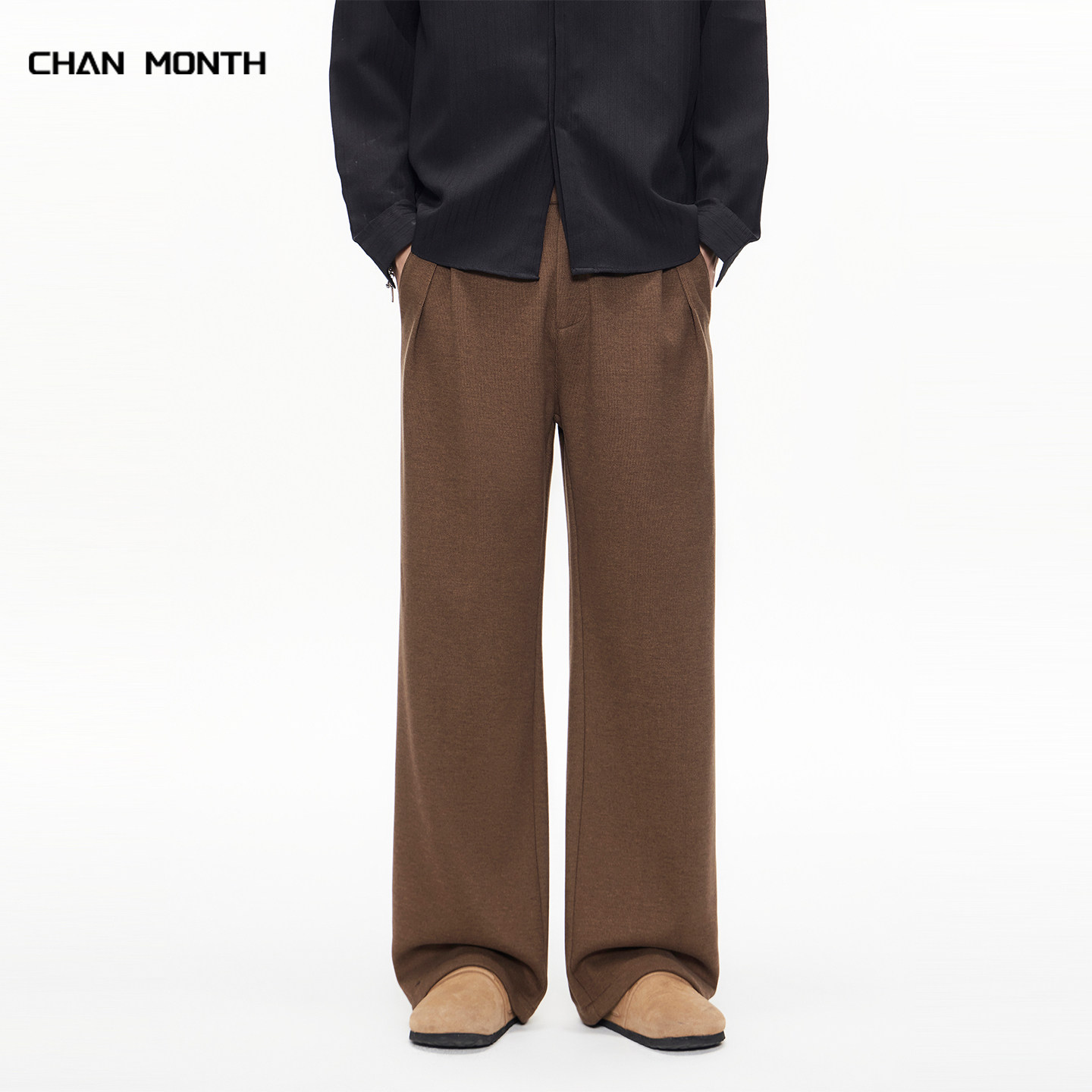 CHANMONTN美式羊毛休闲西裤男款