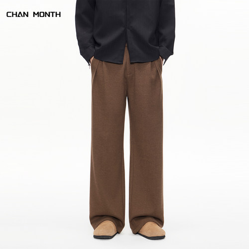 CHANMONTN美式羊毛休闲西裤男款