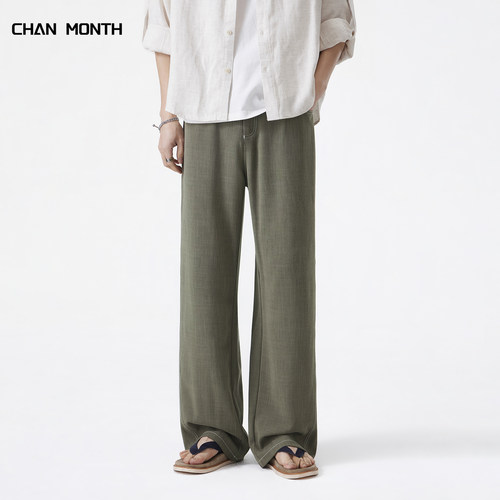 CHANMONTH美式夏季新款休闲裤男