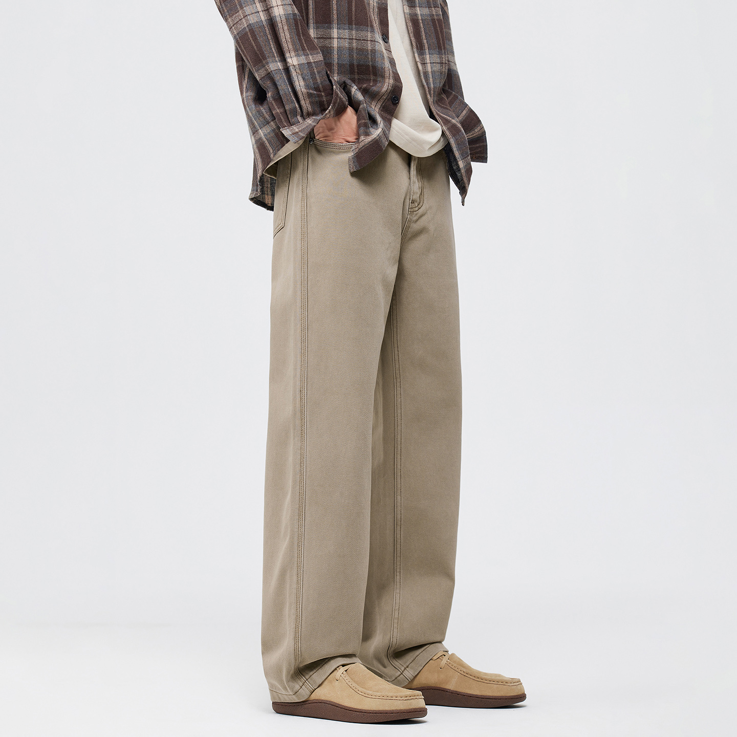 CHANMONTH美式高街复古休闲裤