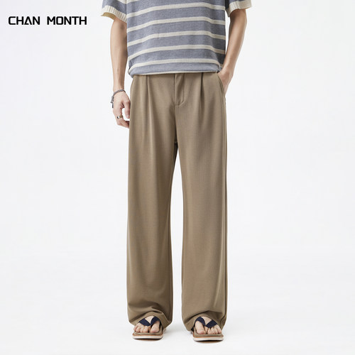 CHANMONTH夏季新款休闲西裤男款