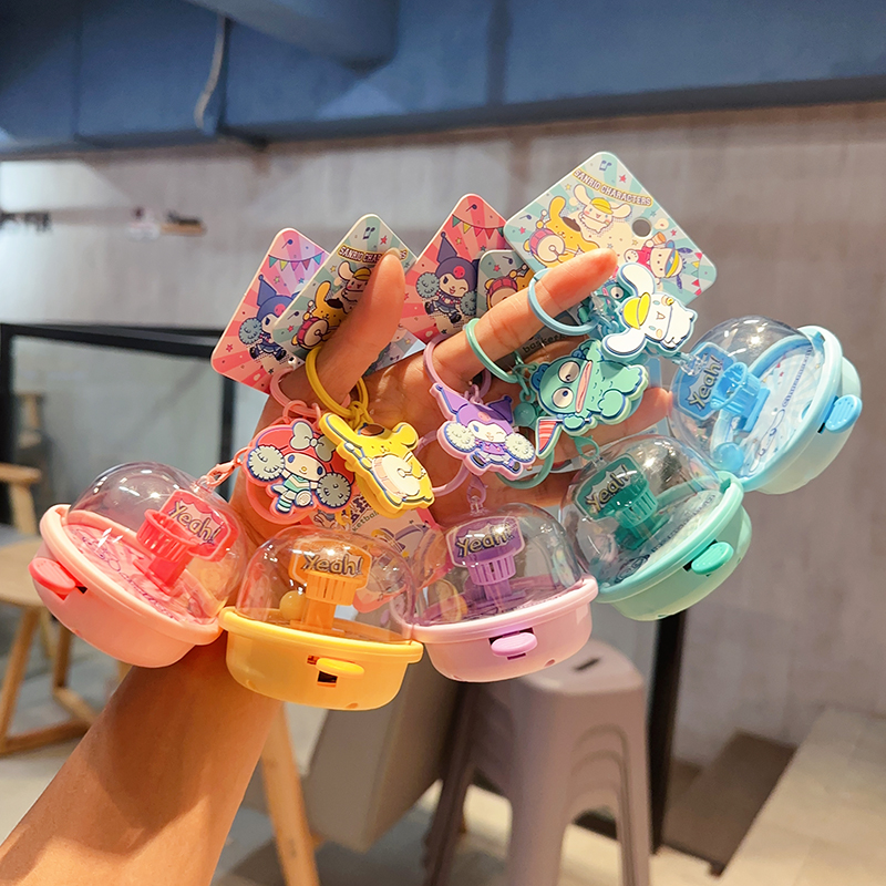 欧家卡艺卡通亚克力精致钥匙扣