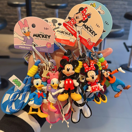 欧家卡艺卡通PVC可爱钥匙扣挂件