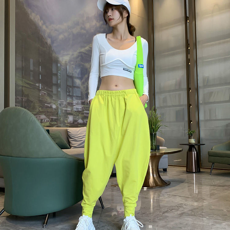 中腰宽松时尚允格长裤个性