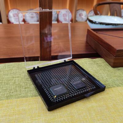 自吸盒样品存放盒晶片附胶高端ic电子元器件硅片防静电芯片零件盒