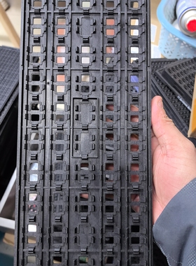 全新防静电IC托盘Tray盘 MOD 14*24mm 50格 KS-89026 加厚加深 ZZ