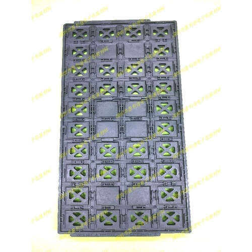 全新防静电IC托盘 tray盘 25*25mm HWASHU EA7252521-10 40格 PPE