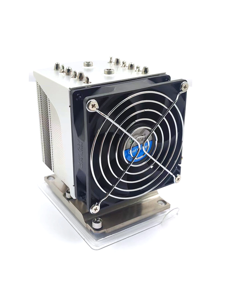 4U side-blown LGA3647 The server 6 heat pipe 2U xeon    C620 rectangle 1U Air cooling CPU radiator Fan